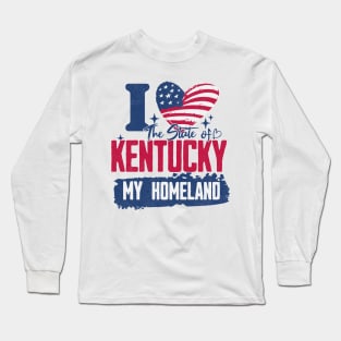 Kentucky my homeland Long Sleeve T-Shirt